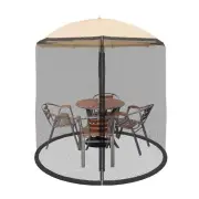 Mosquito Net for Patio Umbrellas - Bug Screen for 7.5ft Umbrella to Keep Out ...