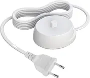 for Braun Oral-b Electric Toothbrush Charging Adapter for Oral-B Model 3757 Inductive Replacement Power Cable Waterproof Travel Compatible