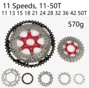 11 Speeds MTB Bicycle Cassette fits Shimano/Sram Mountain Bike Sprocket 11-50T