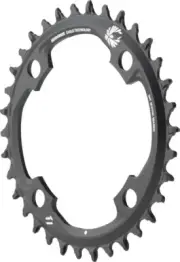 SRAM X-Sync 2 Eagle Chainring 34t 104 BCD 11/12-Speed Aluminum Black Road MTB