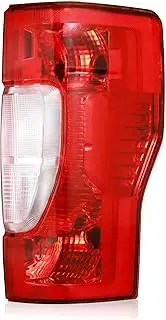 Right Passenger Side Tail Light Compatible With 2020 2021 2022 Ford F250 F350 F-250 F-350 Halogen Rear Light Brake Lamps - w/o Blind Spot & LED (Right Passenger Side)