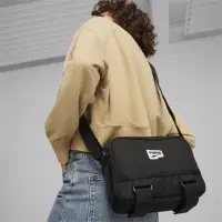 在飛比找momo購物網優惠-【PUMA】運動包 休閒 可調肩帶 側背包 多夾層 女 男 