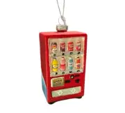 Soda Vending Machine Glass Ornament - Coke Coca-cola Retro Fanta Drink Store BBQ