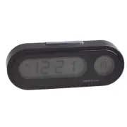 Mini Electronic Car Clock Practical Materials Quick Installation Design