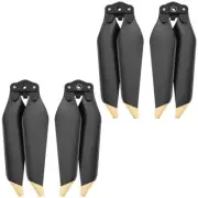 2-Pairs Black Propellers Low-Noise Quick Release Props Blade f DJI Mavic 2 Zoom