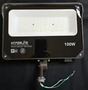Hyperlite Led Flood Light 100W 20000Lm 5000K Daylight Ip65 Waterproof Outdoor Fl