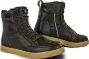 SHIMA Blake perforated Motorcycle Shoes, brown, Size 46 for Men