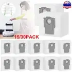 15/30X Vacuum Dust Bags For Roborock S7 MaxV Ultra, Q7 Max+, S8+,S8 Pro Ultra Q7
