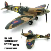 WWII UK 1941 Supermarine Spitfire Mk Vb 1/72 diecast plane model aircraft AMER