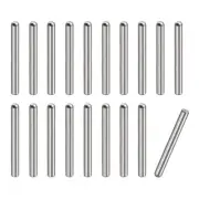 6x50mm Dowel Pins, 20pcs Round Head Flat Chamfered End Dowel Pin