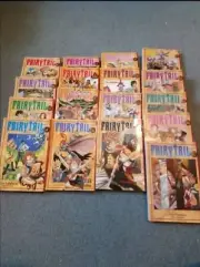 fairy tail manga lot english Vol 1-17