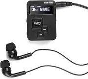 Tin-Nik DAB-379 Portable Digital DAB Radio, DAB+/DAB/FM Mini Radio – Pocket DAB Radio for Sports Walk, Run or Biking, Large Font Display, Rechargeable Battery, Stereo Earphones Included