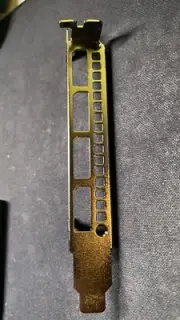 Bracket for Nvidia RTX A4000 I/O Shield Graphics Card