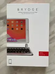 Brydge Wireless Keyboard for iPad 10.2-inch (iPad 7/8/9th Gen）-Silver