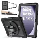 Case for Samsung Galaxy Tab A9+ Plus 11 Inch 2024 with 360° Swivel Handle