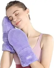 SuzziPad Heated Gloves for Fatigue Soothing, Microwavable Glove for Women to Reduce Discomfort, Washable Hands Warmers, Hand Heating Pad Item for Elderly, Microwave Moist Pads for Heat Compress