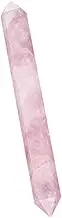 HOOTNEE Crystal Tower Stone Faceted Decorative Crystal Column for Home Office Decor Exquisite Tabletop Ornament Natural Energy Stone Any Occasion
