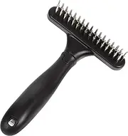HOUDERCO Small Horse Grooming Rake for Hair Removal Ergonomic Handle Easy to Clean Durable Design for Horse Hair and Cattle Grooming