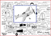 Model Airplane Plans (UC): Folkerts SK-3 'Jupiter' 20" Scale Racer .099-.29