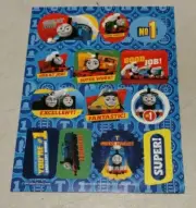 Thomas the Tank Engine 13 Sticker Sheet - Inspirational Motivational Reward