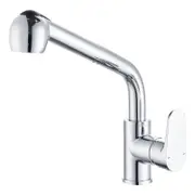 Mondella Cadenza 40mm Chrome Angled Multi-Function Sink Mixer WELS 5 Star 6L/min