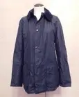 $399 Barbour for JCrew Coll Sylkoil Ashby Jacket M Navy Blue waxed cotton a0999