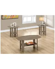 Monarch Specialties 3pc Table Set