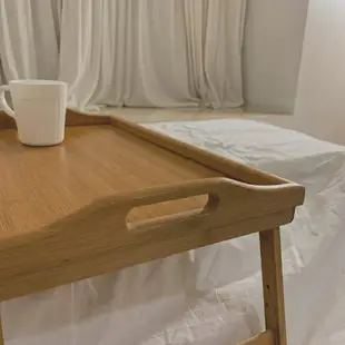 【可放手機 飲料】床上折疊桌 和式桌 床上托盤 懶人桌 方桌 書桌 摺疊電腦桌 摺疊桌 茶幾 木質托盤