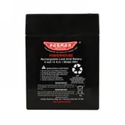 Solar-Pak Fencer 6V Replacement Battery 1 Each