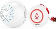 Caregiver Pager Wireless SOS Call Button Nurse Alert System Help Button for Home