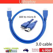 USB 3.0 AM to Micro B Cable Super Speed A Male to Micro USB B Male 1.5M WD HDD