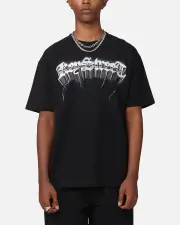 [KEY STREET] Key Street Mini Truck Vintage T-shirt Black - Size M M Black