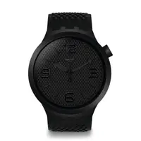 在飛比找momo購物網優惠-【SWATCH】Big Bold 系列手錶 BBBLACK 