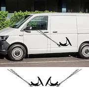 RWRAPS Car Stickers Van Camper Graphics Swing Decal Vinyl Decoration Cover Truck SUV Campers RV Bus Caravan Auto Tuning Accessories