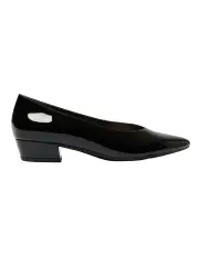 [Easy Steps] Reagan Heeled Shoes in Black Patent