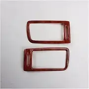 Car Dashboard Side Air Outlet Vent Panel Cover Trim Sticker for Corolla 2013 Trim Interior (Color : Model)