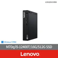 在飛比找momo購物網優惠-【Lenovo】i5六核商用電腦(M70q/i5-12400