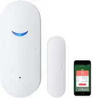 SEHOMY 2 Pack WiFi Door Sensor Detector Smart, Wireless Window Sensor Real-ti...