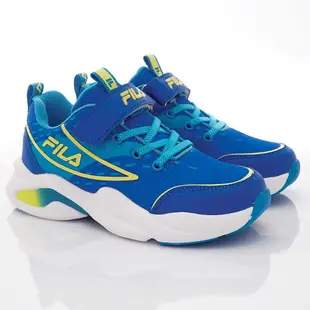 FILA頂級運動鞋-慢跑運動鞋809W藍(19-23cm中小童段)櫻桃家