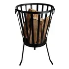 WildTrak 58cm Fire Pit Basket 3-Leg Camping or Back Yard Fire | CA6092
