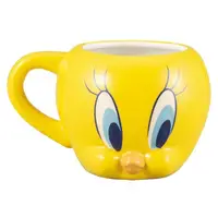 在飛比找momo購物網優惠-【sunart】樂一通 傻大貓與崔弟 大臉造型陶瓷馬克杯 崔