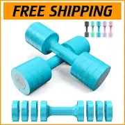 Compact Adjustable Weights Set: 2 lb to 5 lb Dumbbells for Functional Training