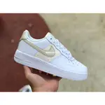 AIR FORCE 1 07 ESS 杏色 奶油白 網狀 小香風 滑板鞋 DJ9945-100