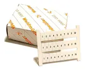 WEIDMULLER 1773330001, Terminal Block Marker, WS 12/5 FWZ 1-10, Qty. 1 Piece