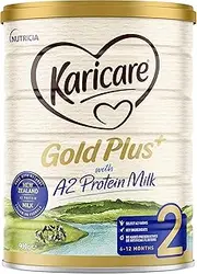 Karicare Gold Plus+ A2 Protein Milk 2 Baby Follow-On Formula from 6 to 12 Months, 900 g