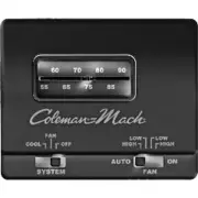 Coleman Mach 73303861 Cool Only Thermostat Black