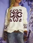 NWT SUNDANCE CATALOG Snow Haven Pullover Sweater X Large