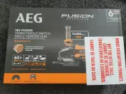 AEG BEWS18125BLP0 18V Paddle Switch Angle Grinder Skin