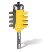 Kowood 1/4" Shank Reversible Finger Glue Joint Router Bit for Woodworking. Beari