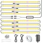 LED Grow Light for Indoor Plants, Grow Lights 80W Full Spectrum, 4 Dimmable L...